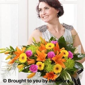 Vibrant  Presentation Bouquet